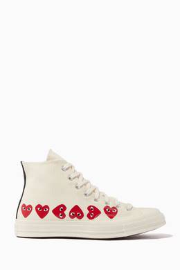 mesh Creep Dormancy Shop Play By Comme des Garcons Neutral x Converse CT70 Sneakers in Canvas  for Men | Ounass UAE