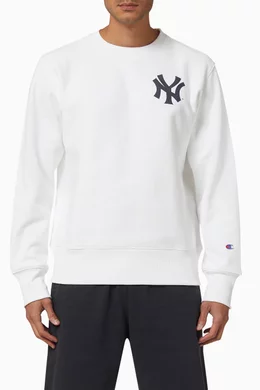 New York Yankees x BBC OG NYC Loopwheel Hoodie Navy / L