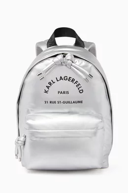Karl Lagerfeld Rue St Guillaume flat backpack