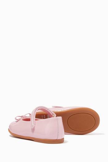 hover state of Mary Jane Ballet Flats in Patent Leather  