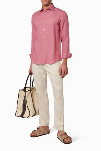 hover state of Antonio Shirt in Linen    
