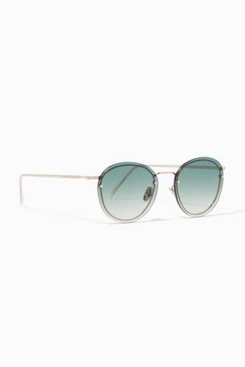 hover state of Joyce Steel Sunglasses  