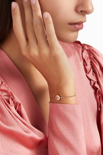 hover state of Happy Diamonds Icons Bracelet in 18kt Rose Gold