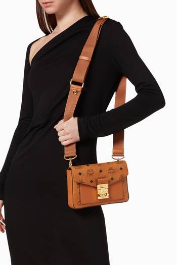 hover state of Small Millie Crossbody in Visetos     
