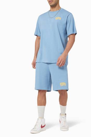 hover state of Small Arch Logo Shorts in Cotton