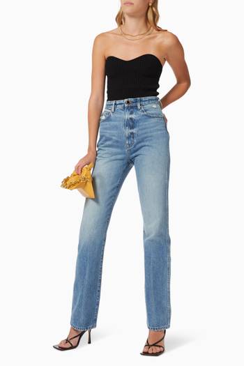 hover state of The Danielle Jeans in Cotton  