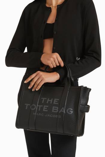 hover state of Medium Traveler Tote Bag  in Leather   