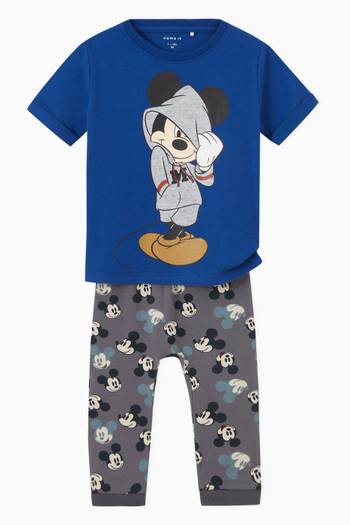 hover state of Mickey Mouse Sweatpants in Organic Cotton Blend    