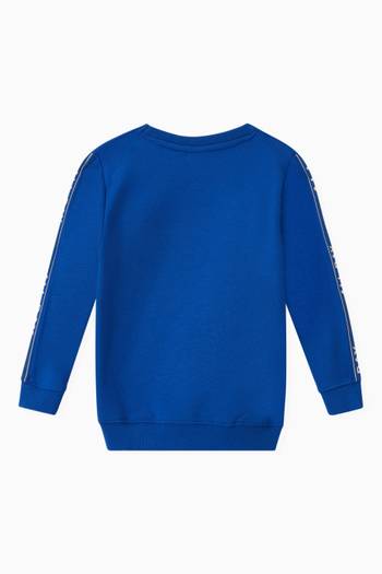 hover state of All-over Print Sweatshirt in Organic Cotton   
