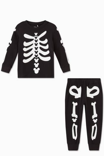 hover state of Mickey Halloween Night Set in Organic Cotton