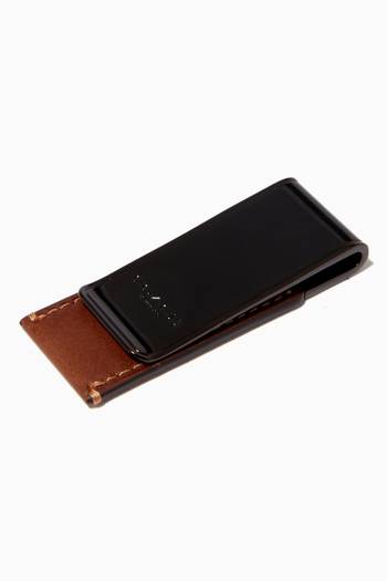 hover state of Money Clip in Sport Calf Leather  