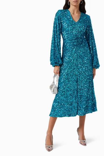 hover state of Sirin Dress in Sequin  