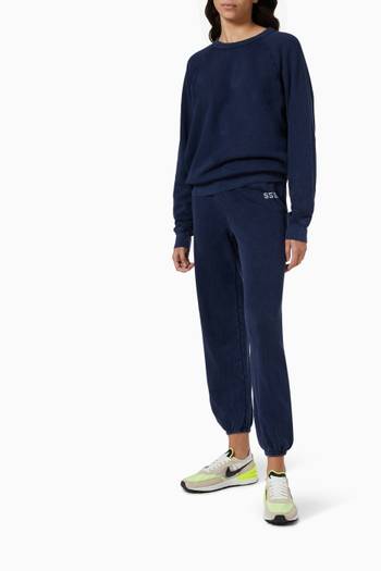 hover state of Flore Sweatpants in French Terry, 7/8  