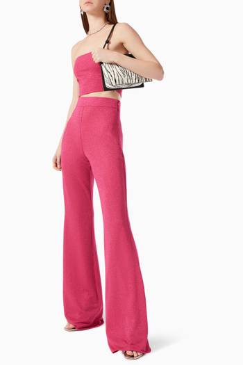 hover state of Gaia Flare Pants in Lurex 