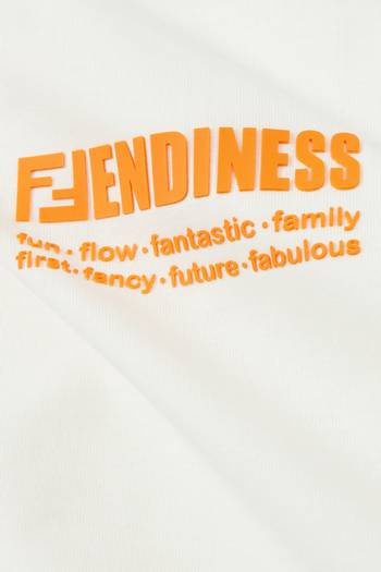 hover state of Fendiness Print T-shirt in Cotton  