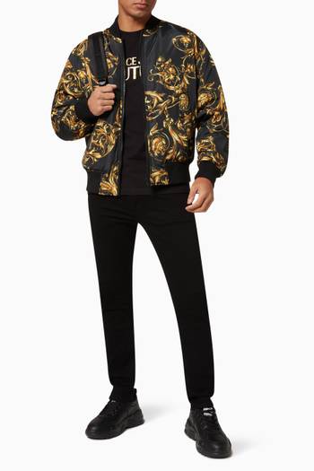 hover state of Baroque Bomber Jacket  