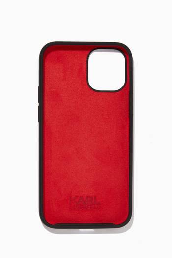 hover state of K/Ikonik Choupette iPhone 12 Mini Case in Acrylic & Silicone  