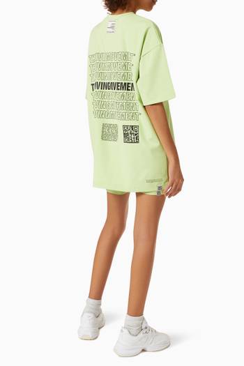 hover state of Softskin100 TGM Street Active Oversized T-shirt    