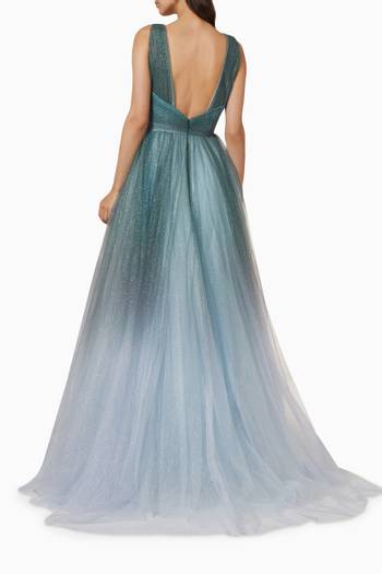 hover state of Glitter Ombre Gown  