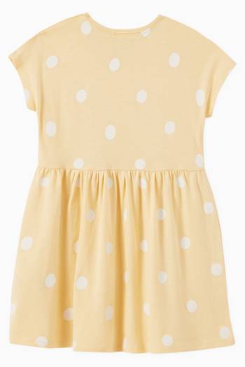 hover state of Polka Dots Dress in Cotton