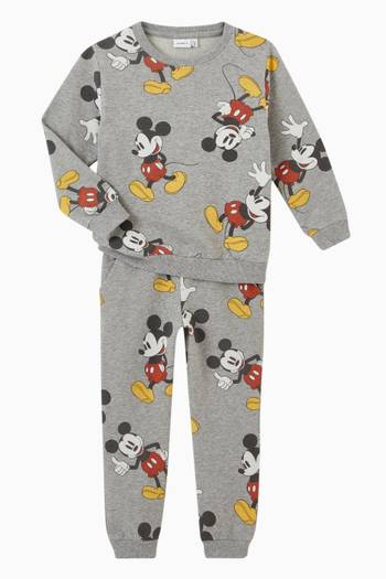 hover state of Mickey Mouse Sweatshirt in Organic Stretch Cotton 
