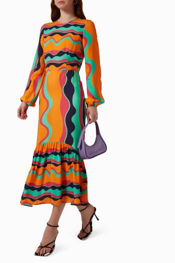 hover state of Wave Sierra Dress 