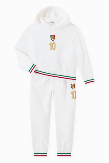 hover state of Italia Trackpants in Cotton Jersey