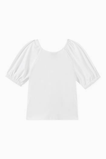 hover state of Front Twist Top in Soft Jersey 