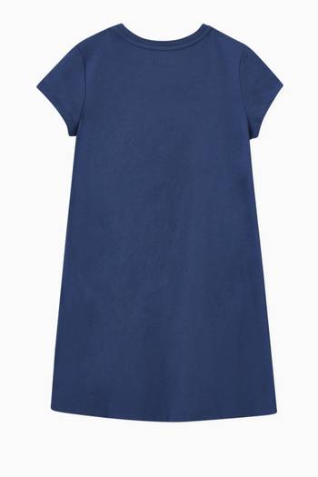 hover state of Bear T-shirt Dress in Cotton Jersey  