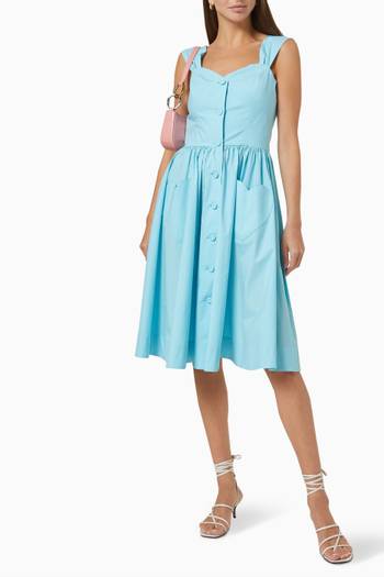 hover state of Heart Pocket Dress in Cotton Poplin 