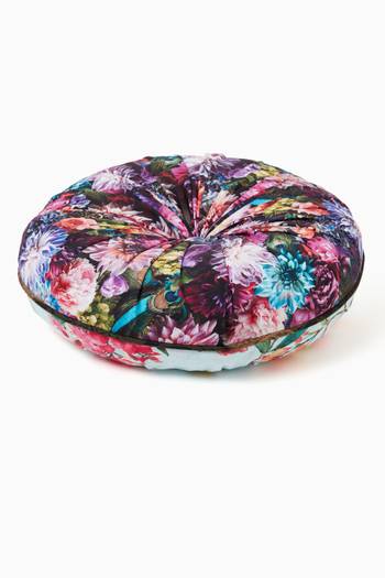 hover state of Round Tufted Two-Sided Cushion  