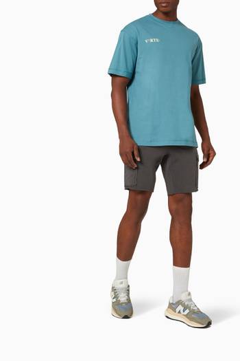 hover state of Sweat Cargo Shorts in Cotton  