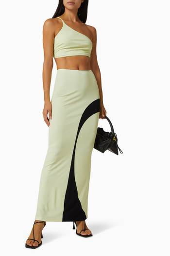 hover state of Maxi Skirt in Jersey