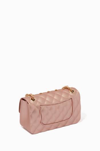 hover state of Shoulder Bag in Quilted PVC