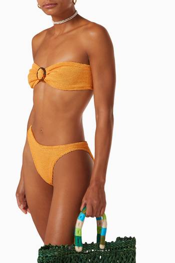hover state of Flora Bikini Set in Crinkle Nylon        