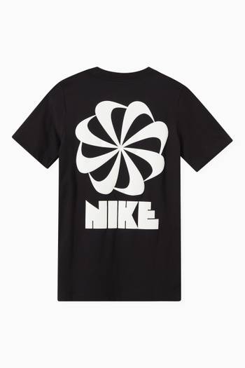 hover state of Circa Logo Print T-shirt in Cotton      