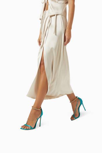 hover state of Oriana 110 Sandals in Satin 