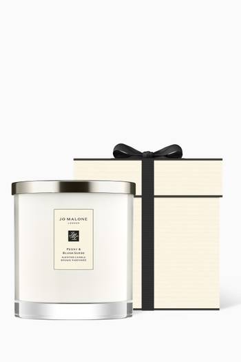 hover state of Peony & Blush Suede Luxury Candle, 2.5kg