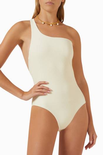 hover state of Evolve Swimsuit in Ribbed LYCRA® 