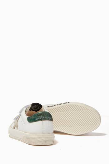 hover state of May School Suede Star Sneakers in Nappa Leather