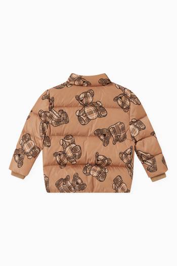 hover state of Teddy Bear Puffer Jacket in Nylon