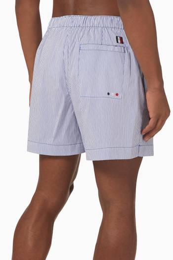hover state of Logo Twist Swim Shorts in Cotton