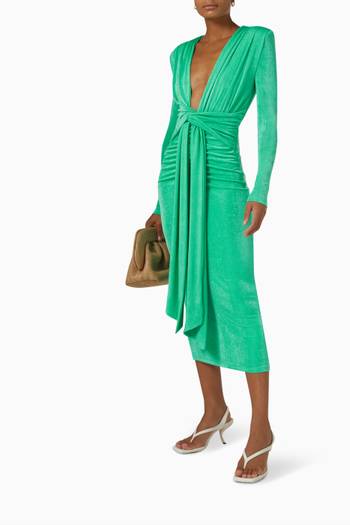 hover state of Francis Midi Dress in Jersey 