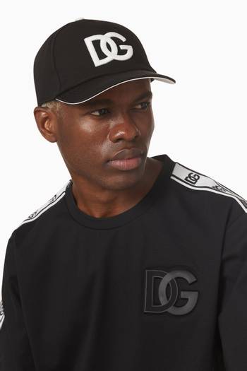 hover state of DG Embroidery Baseball Cap in Cotton Twill