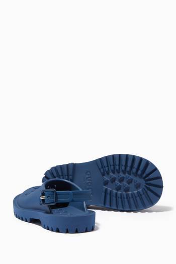 hover state of Logo Sandals in Rubber