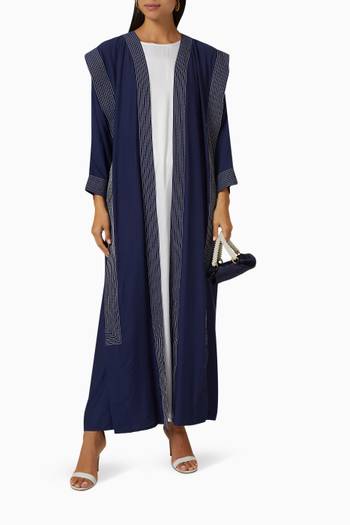 hover state of Abaya Set in Soft Linen