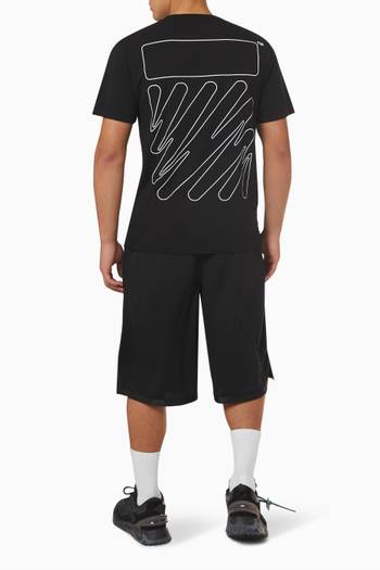 hover state of Wave Outline T-shirt in Cotton Jersey