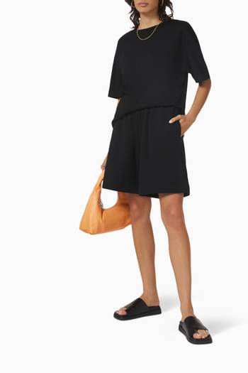 hover state of Lena Oversized T-shirt in Cotton Jersey