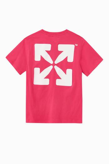 hover state of Logo Print T-shirt in Jersey