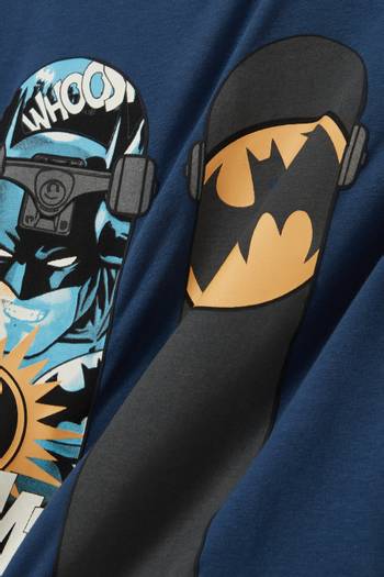hover state of Batman Print T-shirt in Organic Cotton